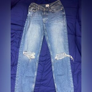 Only Brand Cotton Regular Length Washed Womens Jeans